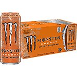 15-Pack 16-oz Monster Energy Ultra / Monster Rehab + Energy (Various) from $16.25 w/ Subscribe &amp; Save
