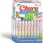20-Ct 0.5-Oz Inaba Churu Squeezable Purée Cat Treats (Tuna Variety Pack) $8.60 &amp; More w/ Subscribe &amp; Save