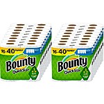 32-Count Bounty Quick-Size Family Roll Paper Towels + $20 Amazon Credit $80.65 w/ Subscribe &amp; Save + Free Shipping