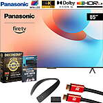 85″ Panasonic W95 Series Mini LED 4K Smart Fire TV + WN10 Neck Speaker Bundle $998 + Free Shipping