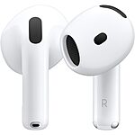 Apple AirPods 4 Wireless Earbuds with Active Noise Cancellation $119 + Free Shipping