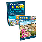 Rick Steve's Travel DVD Complete Europe 16 DVD + FREE New 2017-18 Season - $25 (50% off) + 30% off guidebooks and more