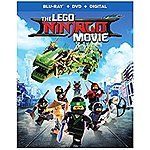 The LEGO Ninjago Movie (Blu-ray + DVD + Digital HD) $10