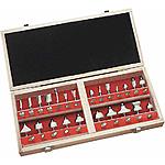 Woodworker's Supply Router Bit Sale: Up to 75% off: 24-pc Carbide Router Bit Set $60 &amp; More + Free SH $200+