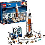 837-Pc LEGO City Space Deep Space Rocket & Launch Control Kit w/ Minifigures 60228 $80 or less w/ SD Cashback