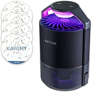 Katchy Indoor UV Insect Trap (Black) $12.50 + Free Shipping