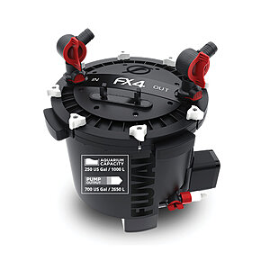 Fluval Aquarium Canister Filters: FX2 or FX4 5 or less & More