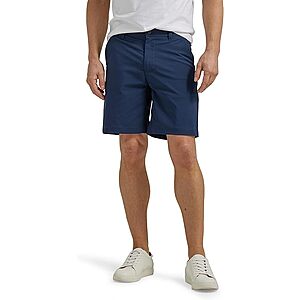 $14.81: Lee Men's Extreme Motion Regular Fit Synthetic Flat Front Short at Amazon