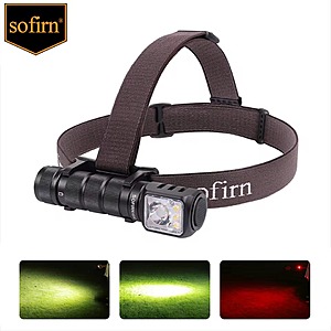 SOFIRN HS42 2100lm USB C Rechargeable SST40 LED Headlamp w/ Battery (6000K) .85 + Free Shipping