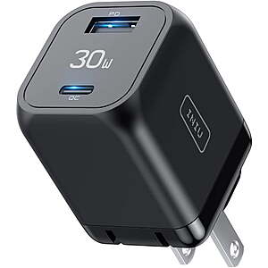 INIU USB C 30W Fast Charging 2-Port Charger $9.35 & More