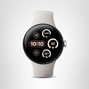 [Prime] $179.99*: 41mm Google Pixel Watch 3 Wi-Fi Aluminum Smartwatch at Amazon