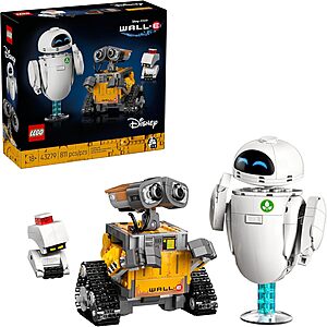 811-Piece LEGO Disney & Pixar WALL-E & EVE Building Set $55.95 + Free Shipping