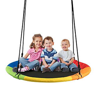 Costway 40'' Flying Saucer Tree Swing Play Set (Capacity 700lbs) $20 + Free Shipping w/ Walmart+ or orders $35+