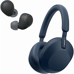 $248: Sony WH-1000XM5 Premium Noise Canceling Headphones with Free WF-C700N Earbuds at Amazon
