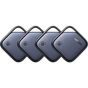 4-pk UGREEN FineTrack Smart Finder Bluetooth Tracker (iOS Only) $20 & More