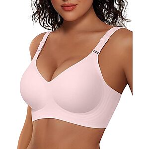 Vertvie Women's Wireless Jelly Bras (various) from $9.30 