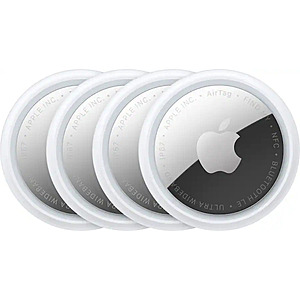 [Prime] $89 | 4 Pack Apple AirTag (2nd Generation) at Amazon