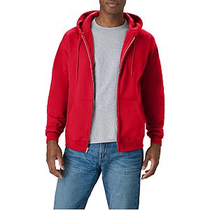 Prime Members: Hanes Men's Ecosmart Full-Zip Fleece Hoodie (Various) from $8.90 + Free S&H