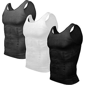 3-Pack Odoland Men's Compression Tank Top (size M-3XL, 4 colors) $12.49 ($4.16 each) + Free Shipping w/ Prime or on $35+