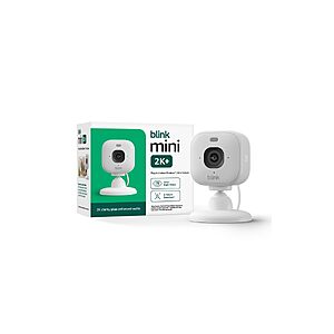 Blink Mini 2K+ (newest model) $17 & More