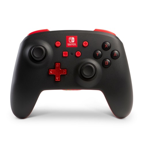 Nintendo Switch Pre Owned Powera Black Enhanced Wireless Controller 19 99 Gamestop Slickdeals Net