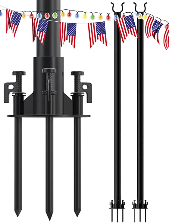 addlon String Light Poles for Outdoor for 77.99 + Free Shipping $77.99
