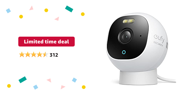 eufy Security Solo OutdoorCam C22, All-in-One Outdoor Security Camera - $59.99