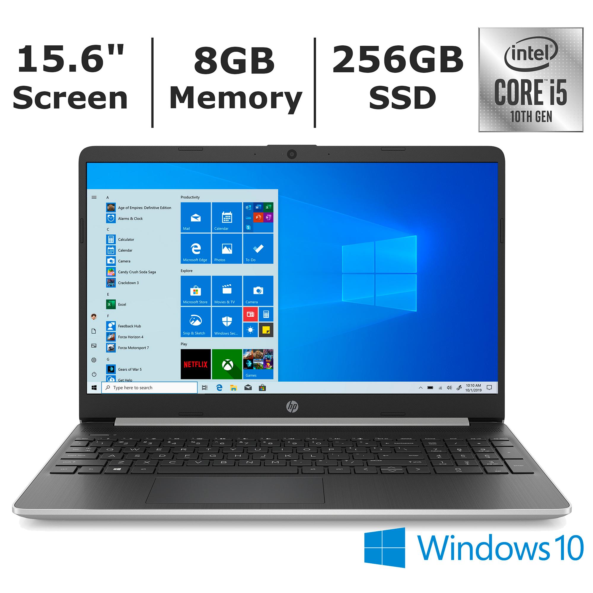 Hp 15 Dy1076nr Laptop 10th Generation Intel Core I5 1035g1 Processor 8gb Memory 256gb Ssd Intel