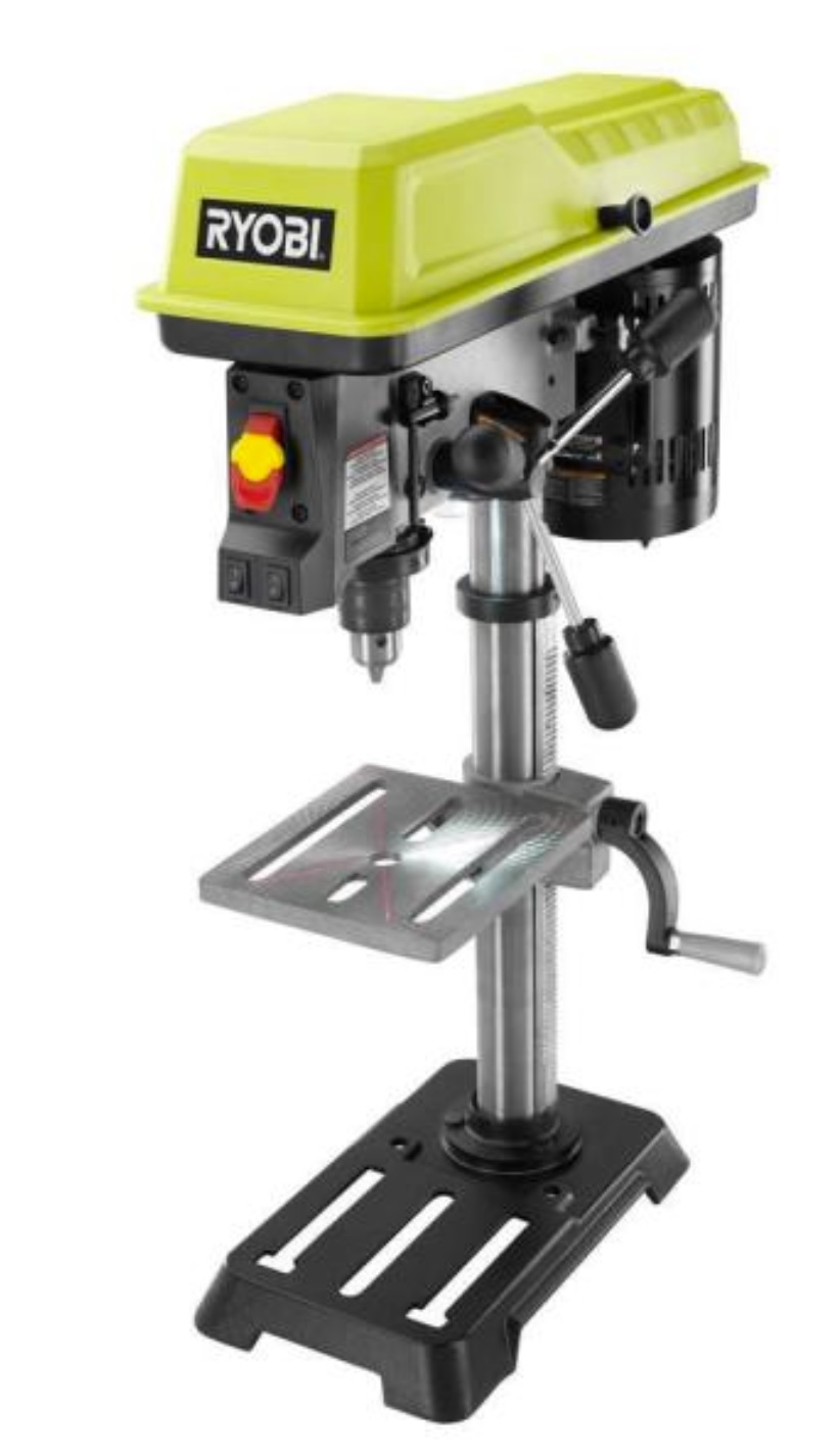 RYOBI 10 In. Drill Press with Laser DP103L Factory Blemished($83.99 + Free Store Pickup/ $7 Shipping)