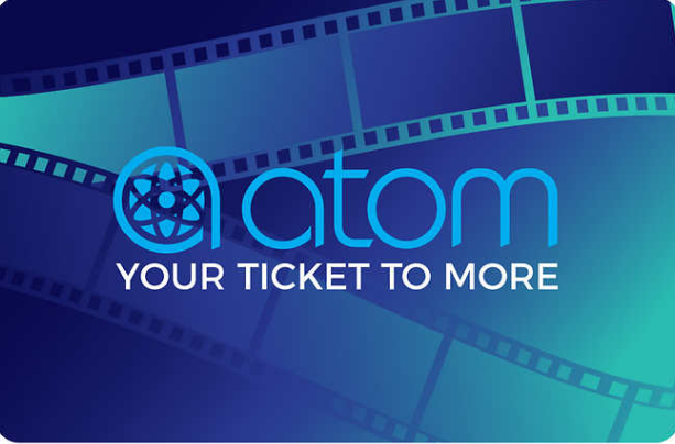 Atomtickets gift card 100$ for 74.99 $74.99
