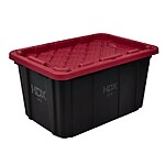27-Gallon HDX Tough Storage Tote (2 Colors) $8 + Free Store Pickup