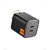 Spigen GaN III 452 45W 2 Ports Compact Foldable Dual USB C Wall Charger PD PPS Fast Charging Block Adapter for iPhone Pixel $11.99