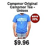 Campmor Black Friday: Campmor Unisex Original Tee for $9.96