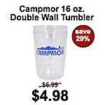 Campmor Black Friday: Campmor 16 Oz. Double Wall Tumbler for $4.98