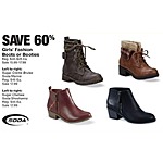 Fred Meyer Black Friday: Soda Girls' Fashion Boots or Booties for $15.99 - $17.99