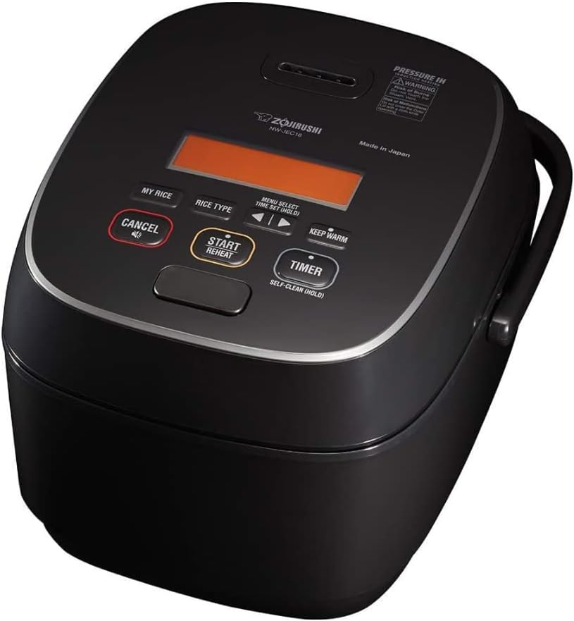 Zojirushi NW-JEC18BA Pressure Induction Heating Rice Cooker (10-Cup):  $491.00+tax (Free S&H w/ Prime)