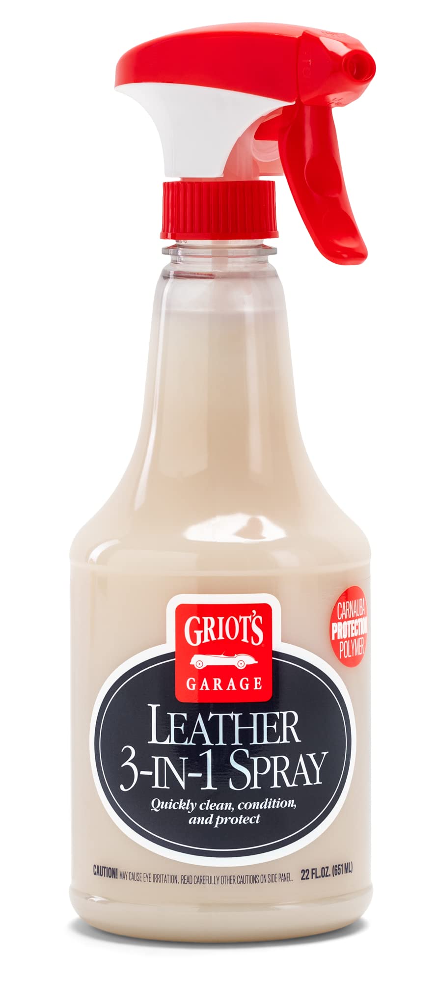 22 Oz Griot #39 s Garage Leather 3 In 1 Spray Cleaner Conditioner