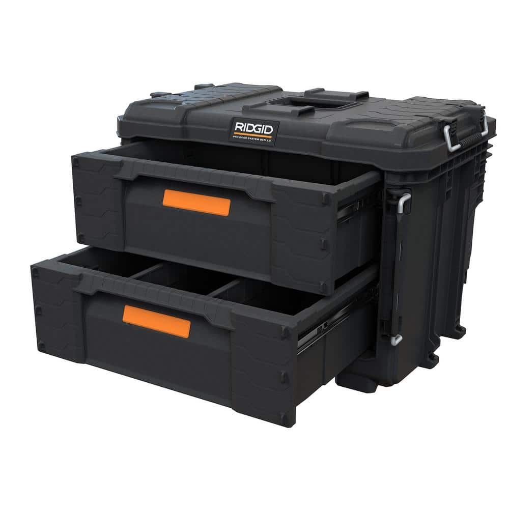 Buy a Ridgid Pro Gear 2 or 3-Drawer Tool Box ($99.98-$119) and get the Rolling Tool Cart for $1
