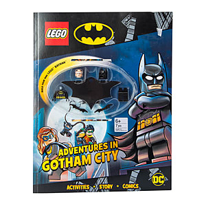 LEGO book and minifigure set (Jurassic Park, Harry Potter, and Batman) - $5 + $8 shipping. Free pickup where available