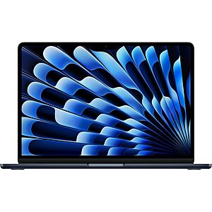 Apple MacBook Air: 13", M4, 16GB RAM, 256GB SSD, Midnight $849