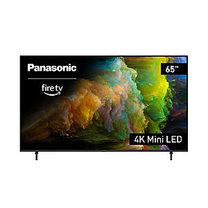 Panasonic W95 Series (2024 Model) 65-inch Mini LED 4K Ultra HD Smart Fire TV, Local Dimming, 144Hz Refresh Rate - 65W95AP $597.99