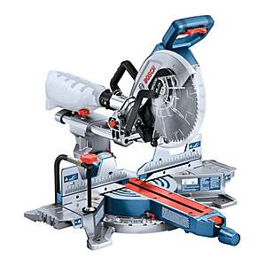 Bosch PROFACTOR 18V Surgeon 10in Dual-Bevel Slide Miter Saw (Bare Tool) $275