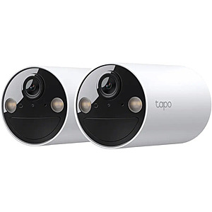 TP-Link Tapo 2K Wire-Free Outdoor Security Camera (2-Pack) $79.99