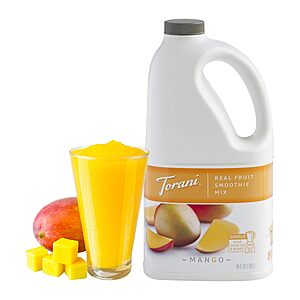 64-oz Torani Real Fruit Smoothie Juice Mix (Mango) $13 w/ Subscribe & Save