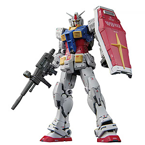 Gunpla Model Kits: Bandai Gundam RG 1:144 RX-78-2 Gundam Ver. 2.0 Model Kit $30 & More + Free S/H Orders