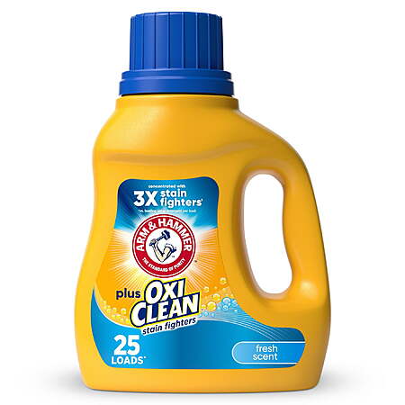Arm & Hammer Laundry Detergents (3 to choose from) 25-43 loads $3.84 each, get $2 Walmart Cash, limit 2 offers FS with PLUS