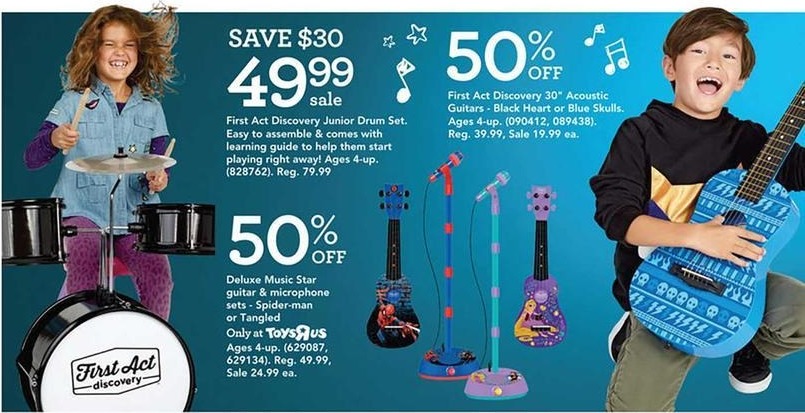 toys r us musical instruments