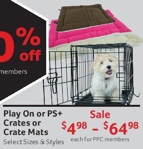 Pet Supplies Plus Black Friday Play On Or Ps Animal Crates Or Mats Select Sizes