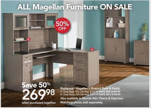 Office Depot And Officemax Black Friday Entire Stock Magellan Furniture 50 Off