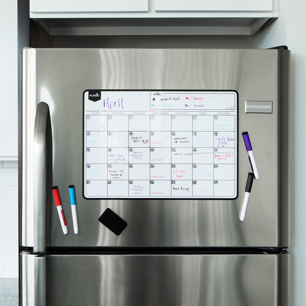 Magnetic Whiteboard Calendar for Fridge, Amazon.com - $7.49